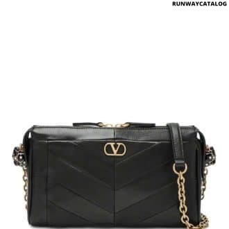 Black Panthea Small Shoulder Bag