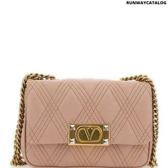 Pink Quilted 67 Shoulder Bag