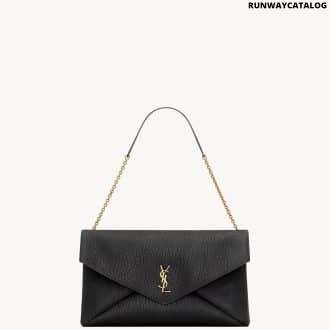 CASSANDRE LARGE POUCH ON CHAIN IN LAMBSKIN