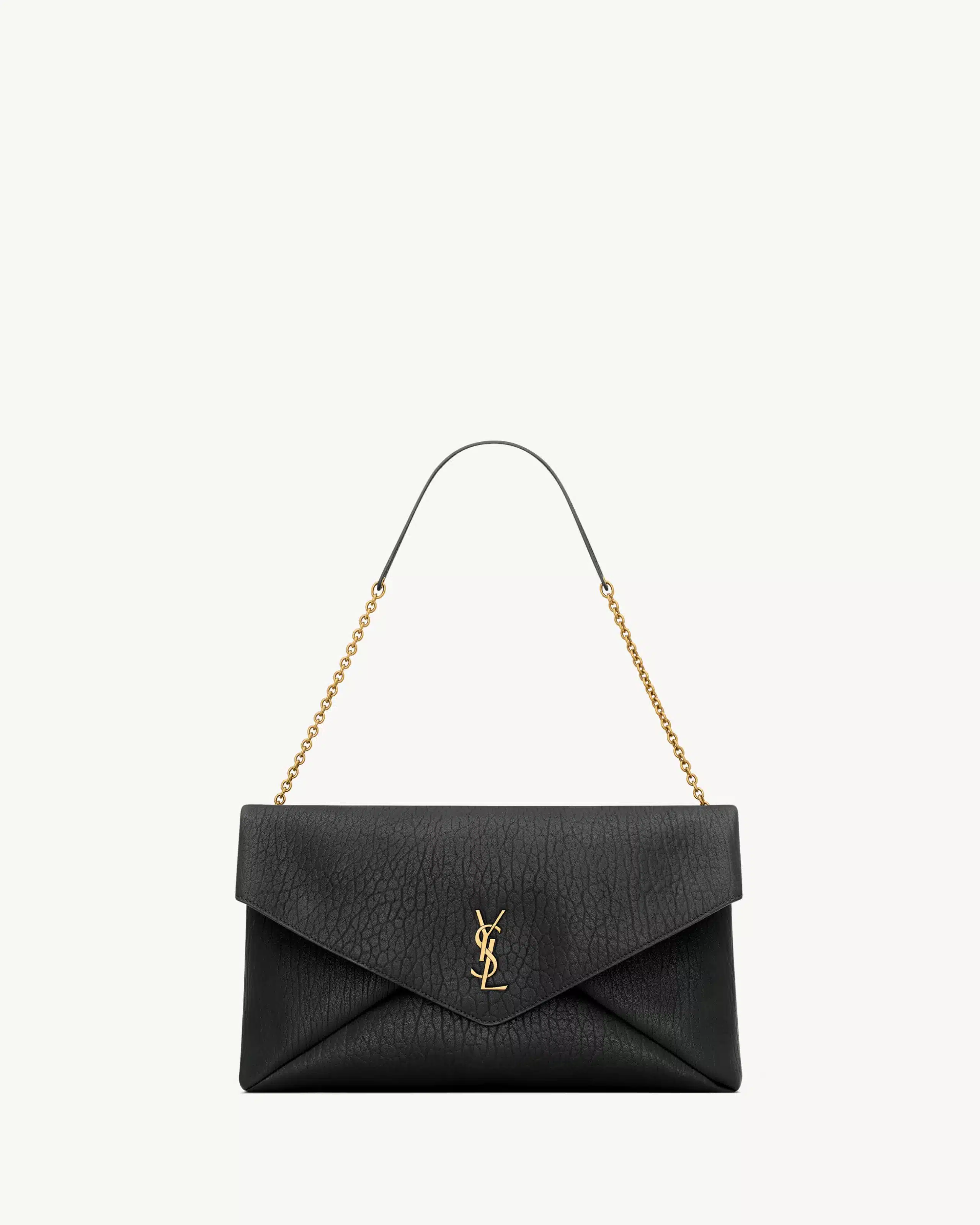 CASSANDRE LARGE POUCH ON CHAIN IN LAMBSKIN