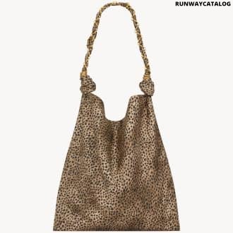 AMALIA IN SATIN BLACK AND BROWN