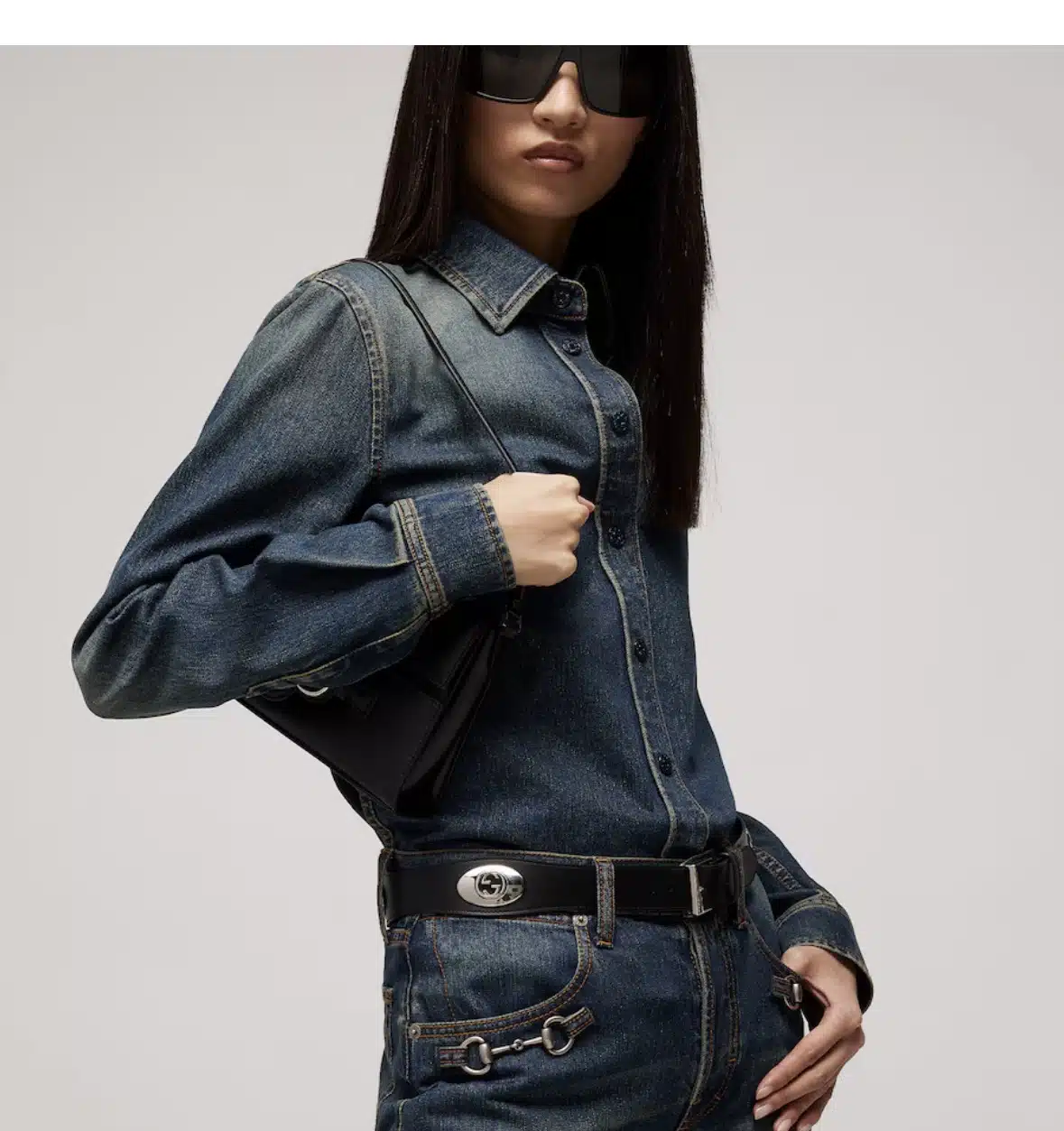 Belt with square buckle - Image 2