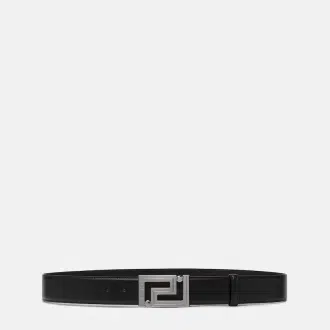 Greca Leather Belt 1.6"