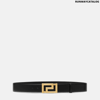 Greca Leather Belt
