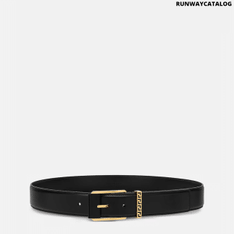Greca Leather Belt
