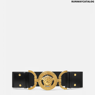 Medusa '95 Leather Belt 6 cm