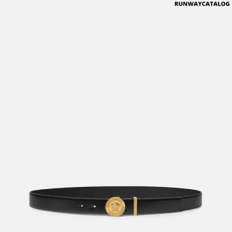 Medusa Biggie Leather Belt 1.2"