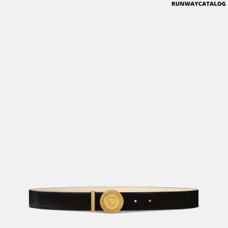 Medusa Biggie Leather Belt