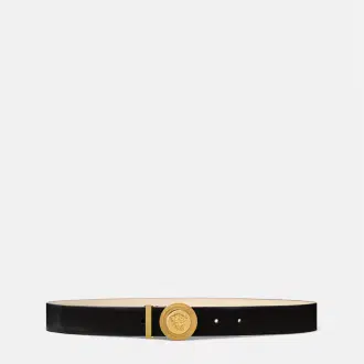 Medusa Biggie Leather Belt