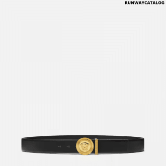 Medusa Biggie Leather Belt