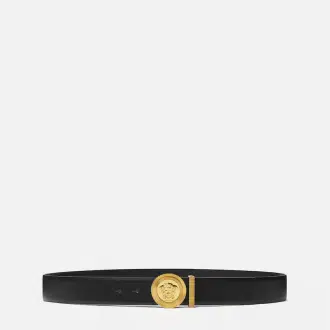 Medusa Biggie Leather Belt
