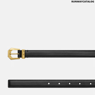 Medusa Heritage Leather Belt 0.8