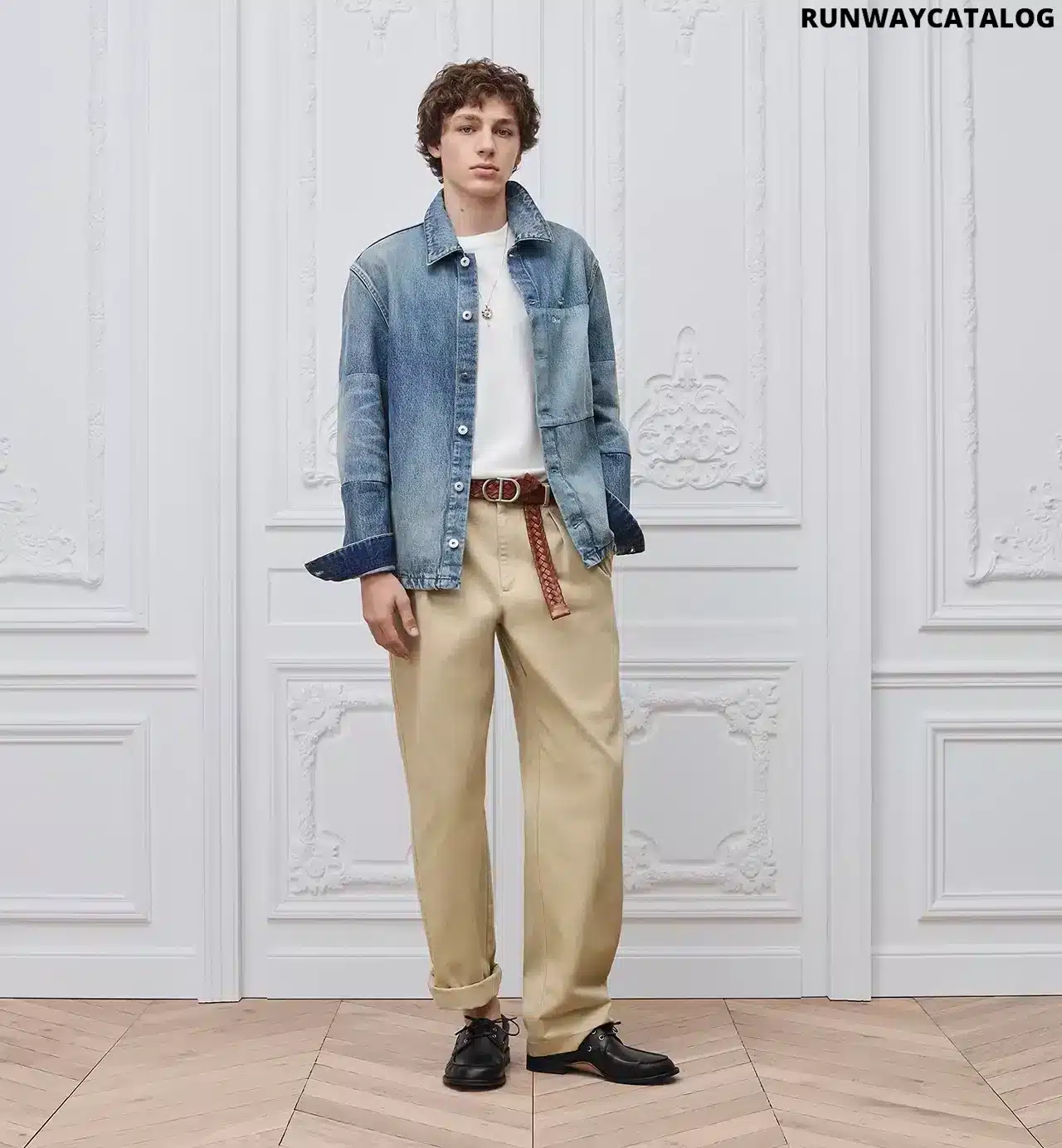 Overshirt with Patchwork Effect - Image 2