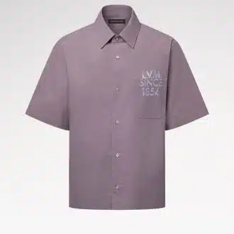Printed Signature Short-Sleeved Shirt