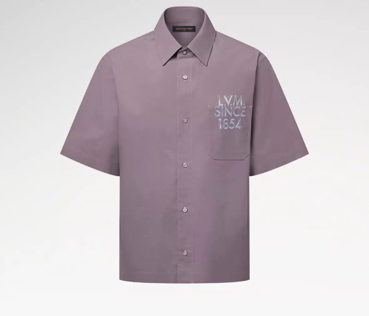 Printed Signature Short-Sleeved Shirt