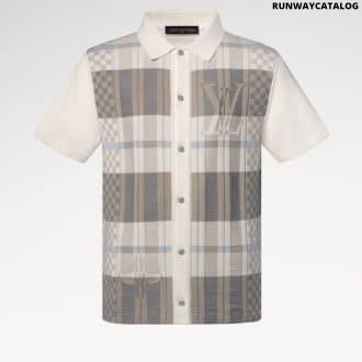 Graphic Jacquard Short-Sleeved Shirt