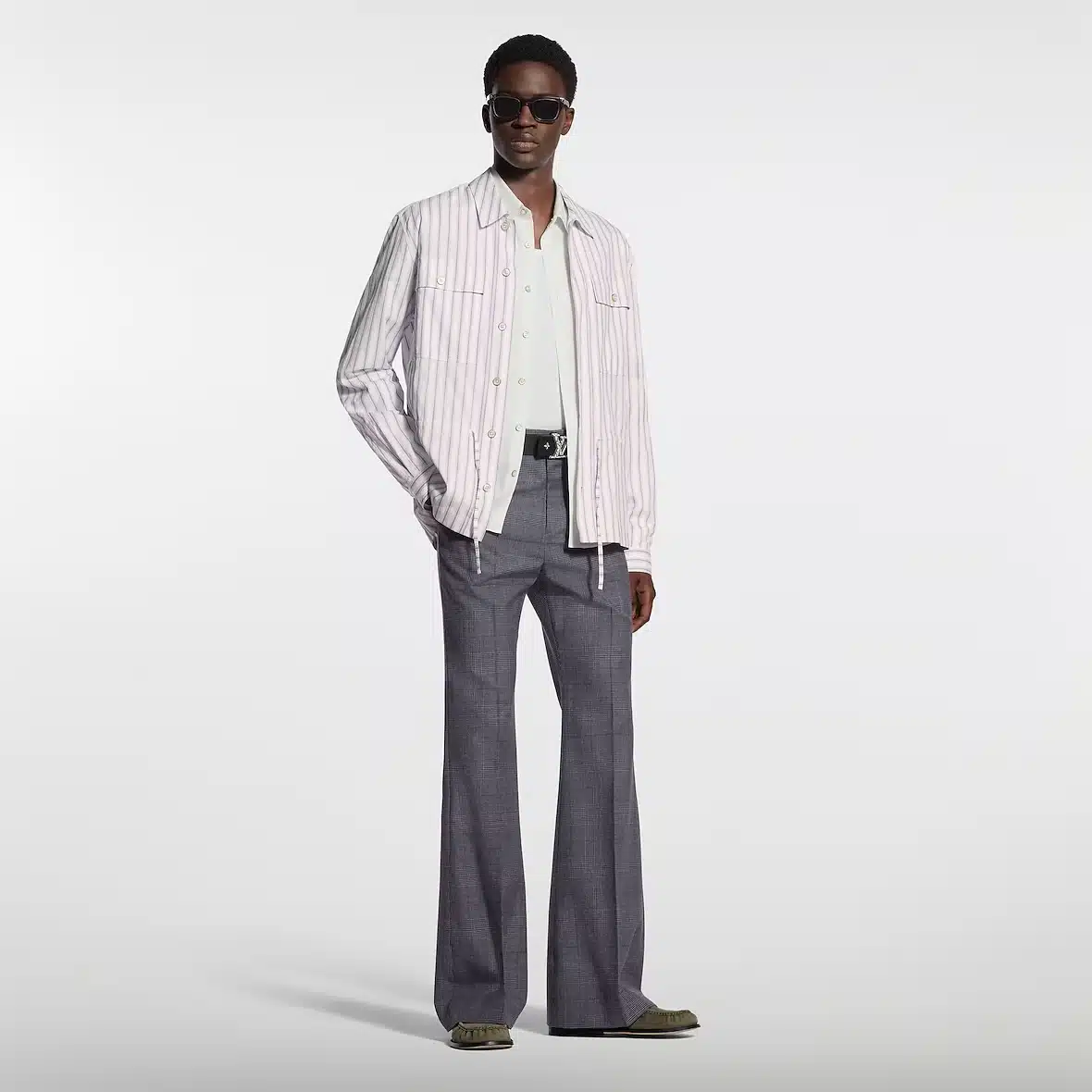 Striped Overshirt - Image 2