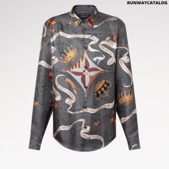 Printed Silk Shirt