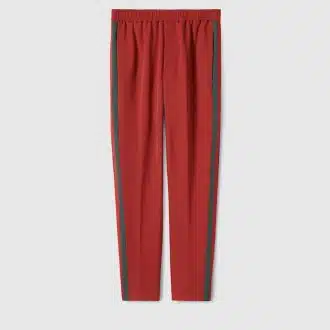 Stretch nylon sportswear pants with Web