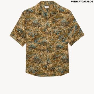 SHIRT IN CONFETTI VISCOSE