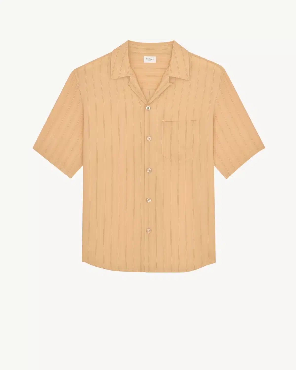 SHIRT IN STRIPED SILK