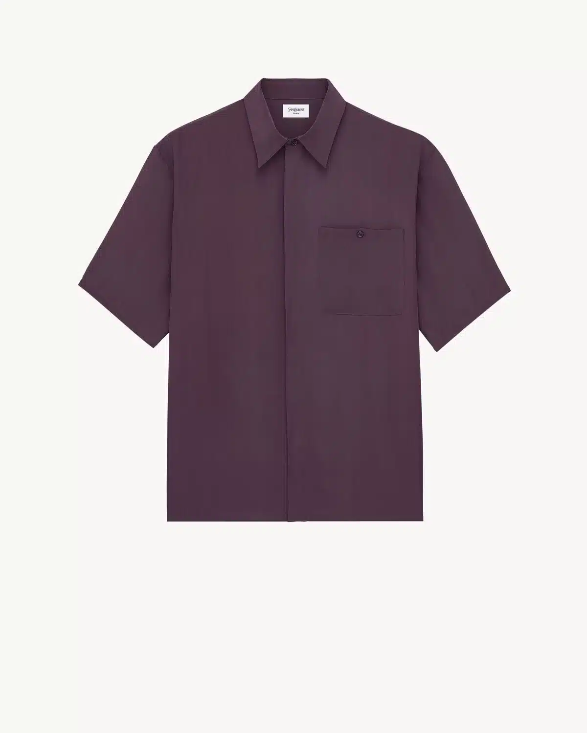 PAJAMA SHIRT IN VISCOSE AND SILK