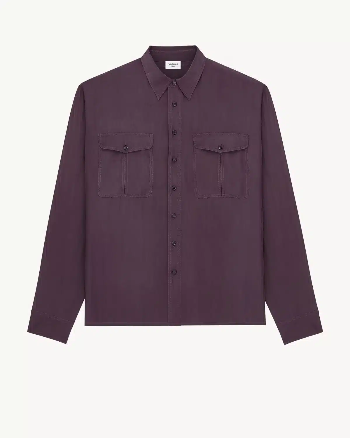 SHIRT IN VISCOSE AND SILK