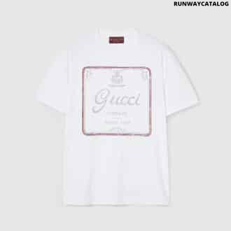 Cotton jersey T-shirt with print