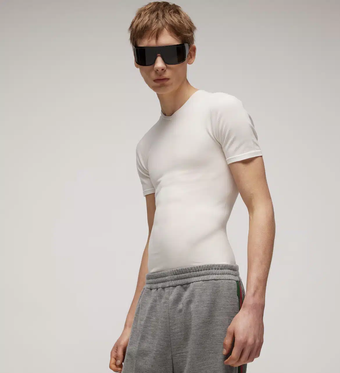 Stretch nylon T-shirt - Image 2