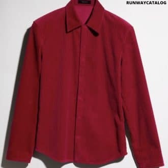 Cotton corduroy shirt