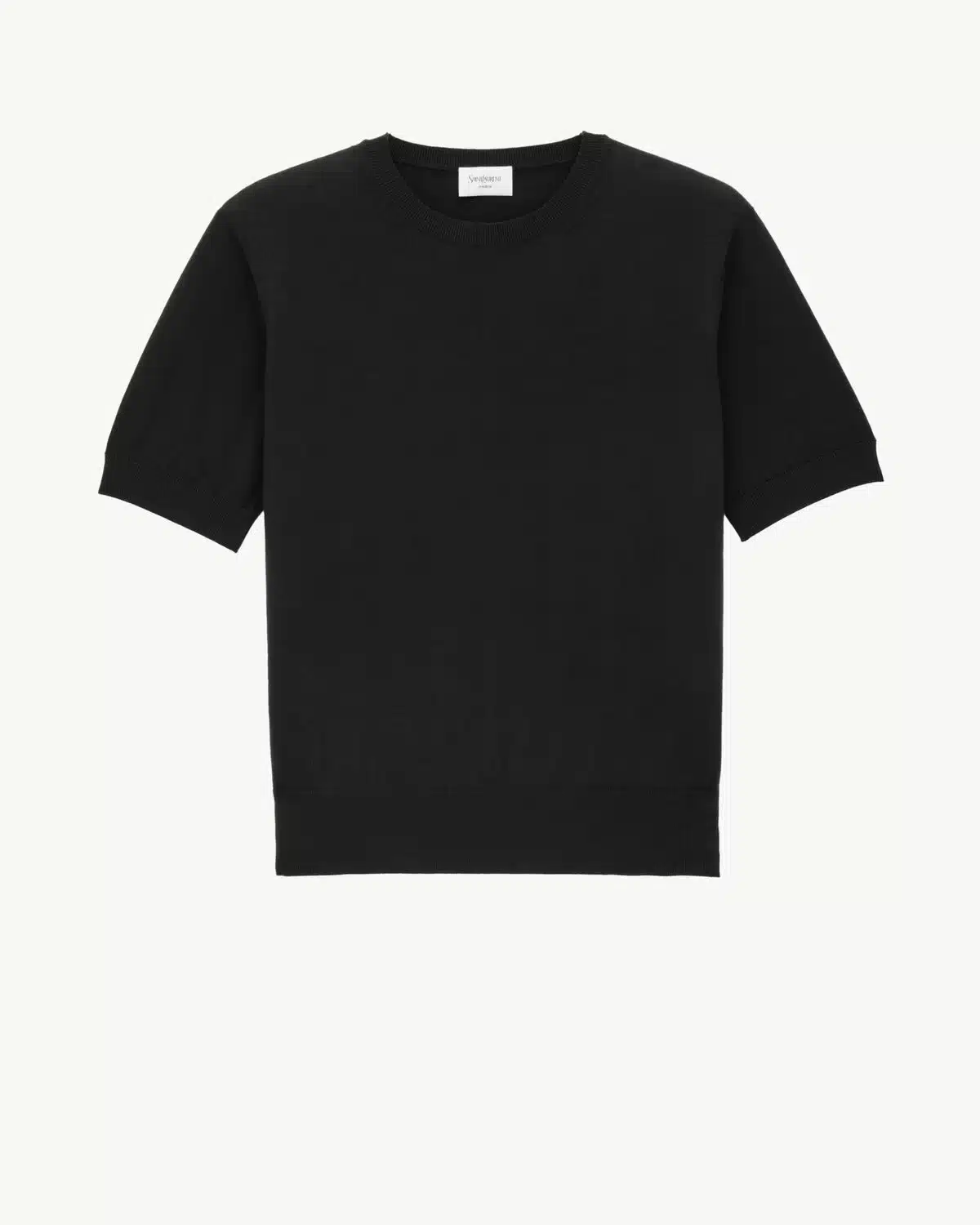 T-SHIRT SWEATER IN WOOL