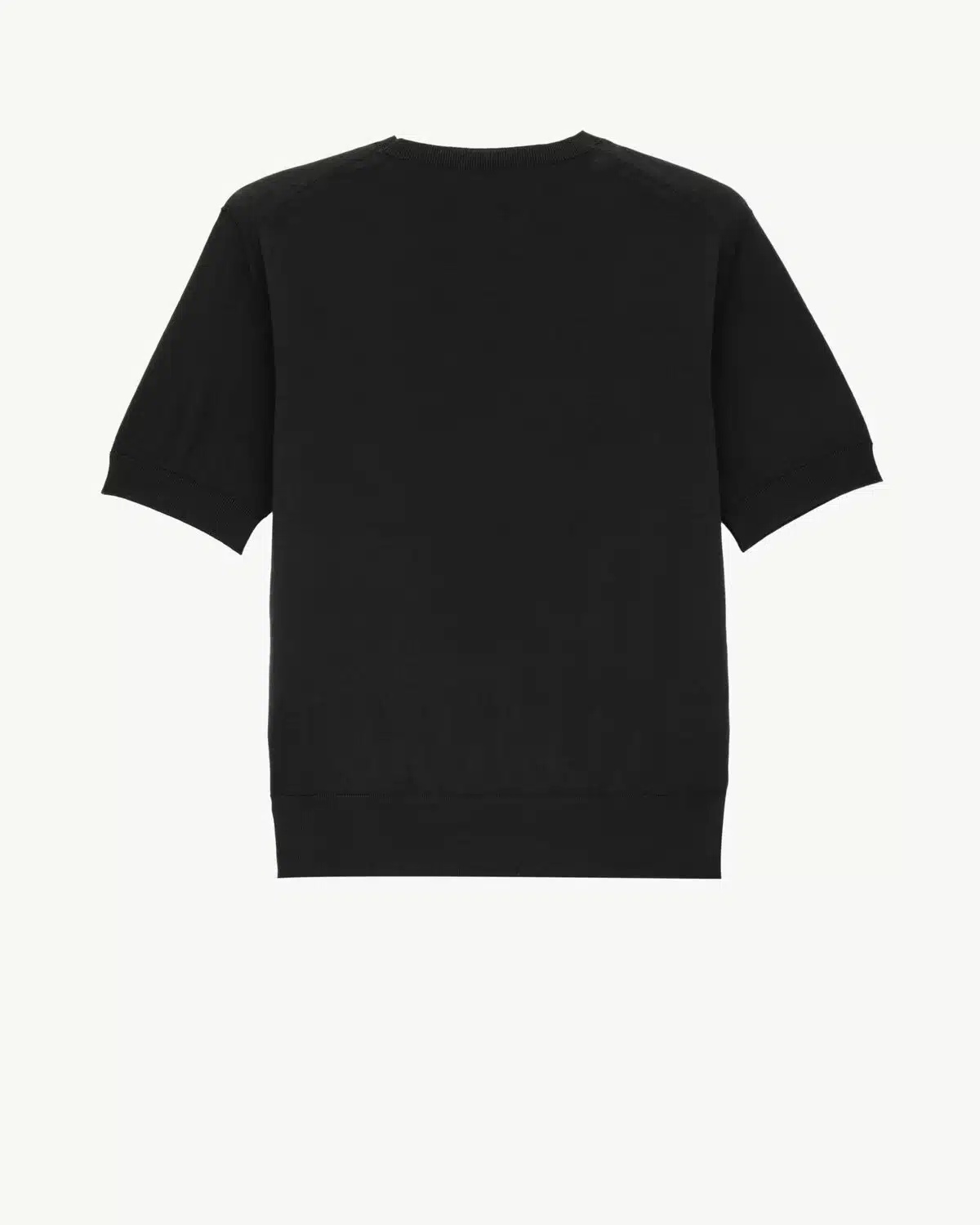 T-SHIRT SWEATER IN WOOL - Image 2