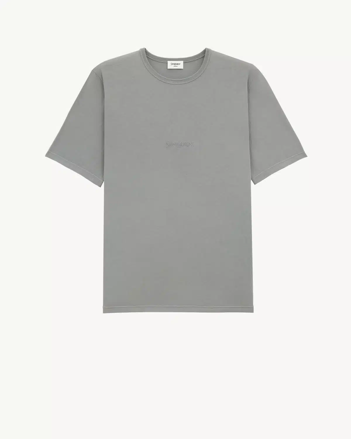 SAINT LAURENT T-SHIRT GRIS
