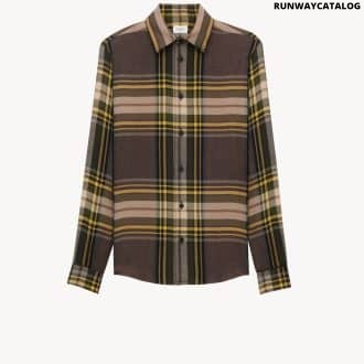 CASSANDRE SHIRT IN TARTAN