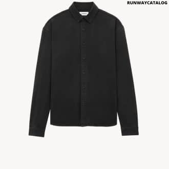 CASSANDRE SHIRT IN RAVEN BLACK DENIM