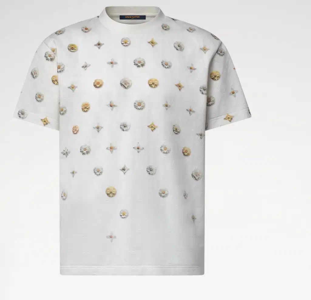 Overprinted Monogram Jacquard T-Shirt