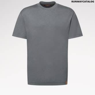 Cotton-Silk Short-Sleeved T-Shirt