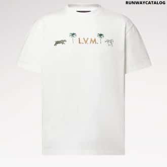 LV x The Darjeeling Limited Embroidered Short-Sleeved Crewneck
