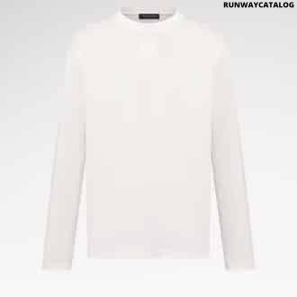 Embossed LV Long-Sleeved T-Shirt