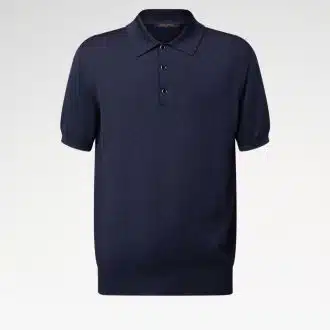 Signature Silk-Blend Short-Sleeved Polo Shirt