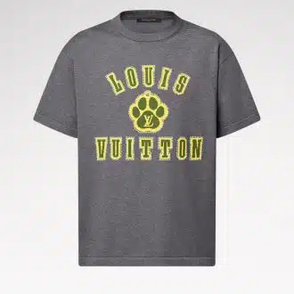 Embellished Short-Sleeved Cotton Crewneck