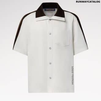 Bicolor Warm Up Short-Sleeved Shirt