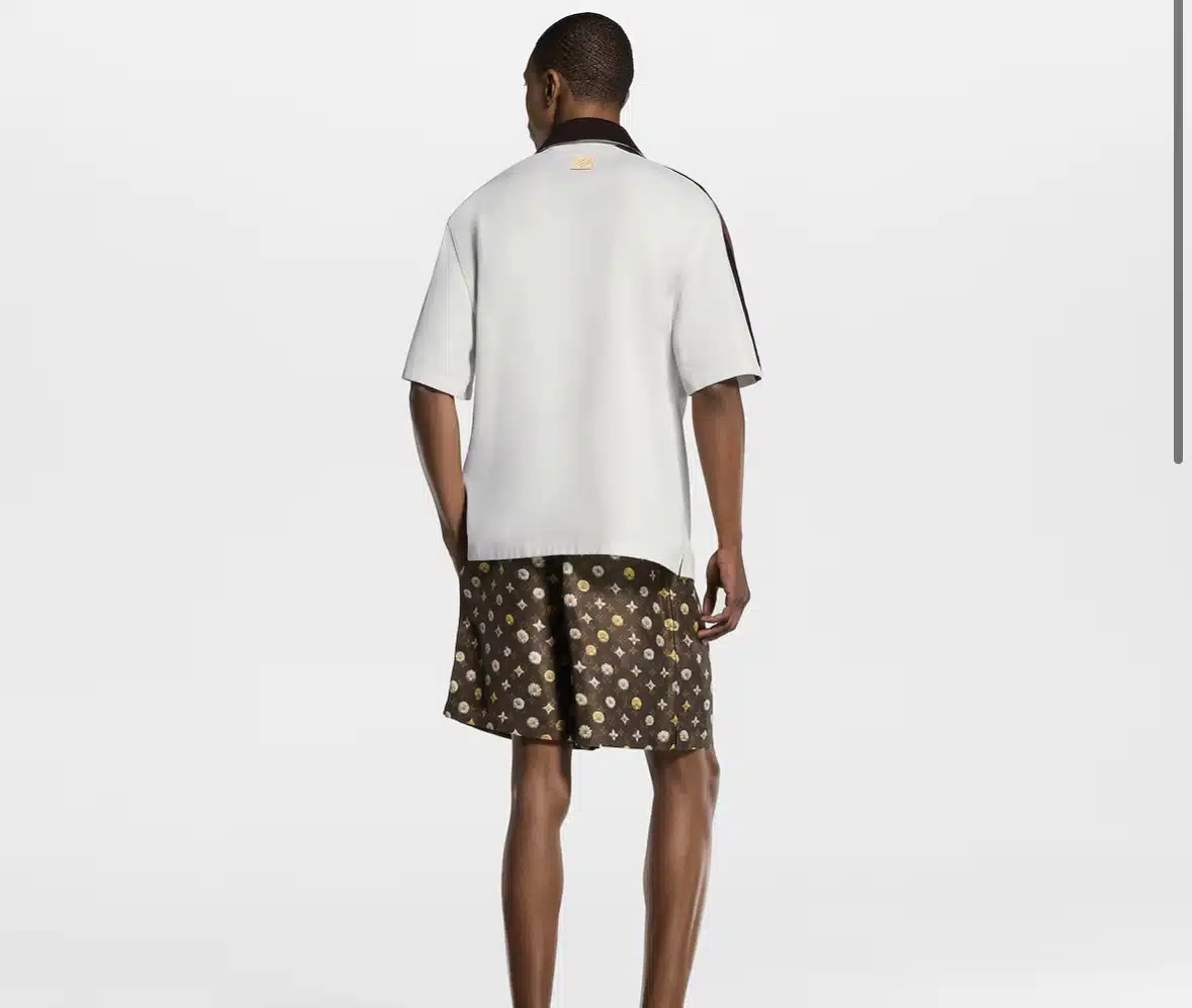 Bicolor Warm Up Short-Sleeved Shirt - Image 2