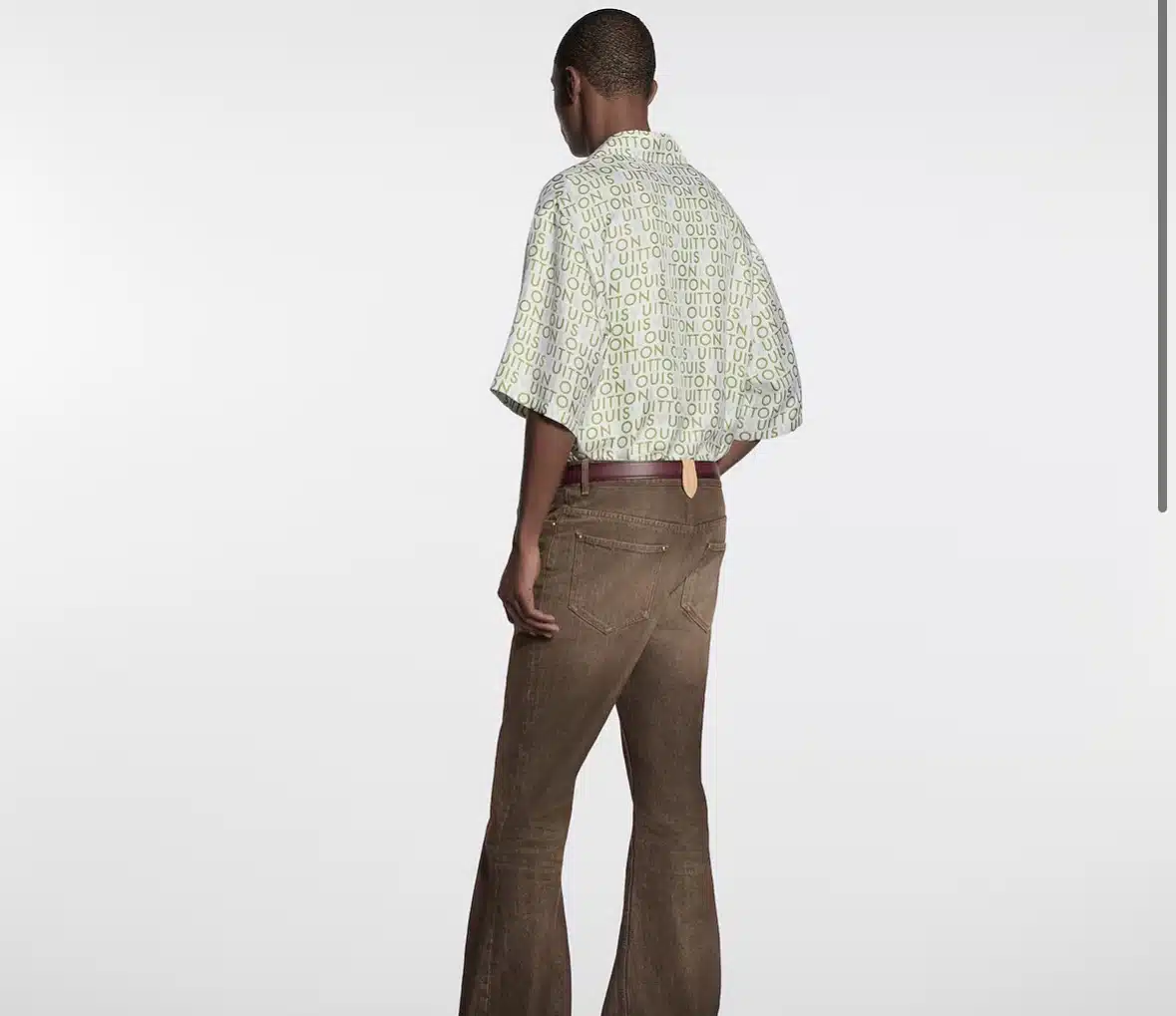 Short-Sleeved Printed Silk Shirt - Image 2