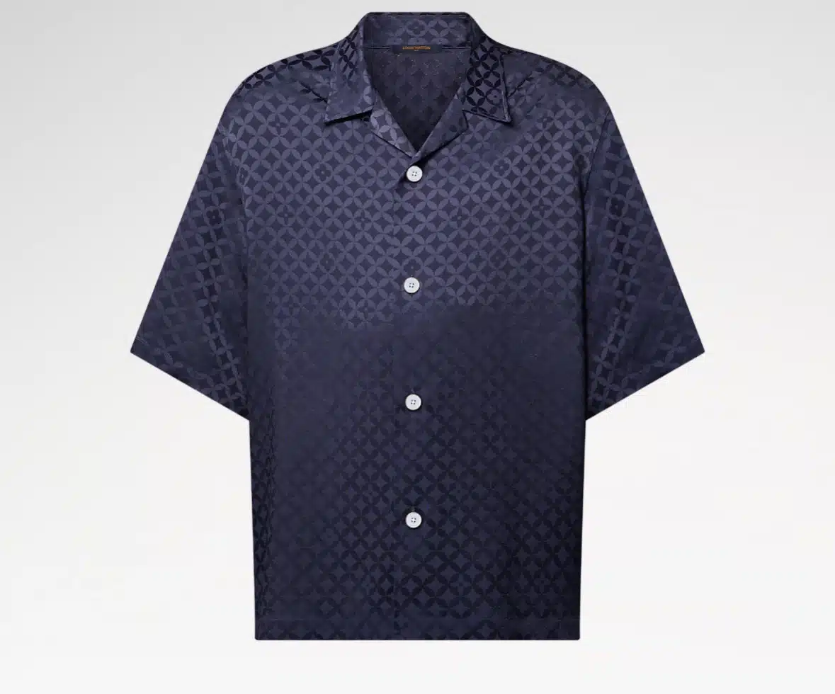 Graphic Jacquard Short-Sleeved Shirt