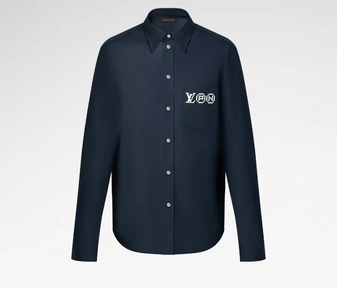 Printed Signature Long-Sleeved Shirt