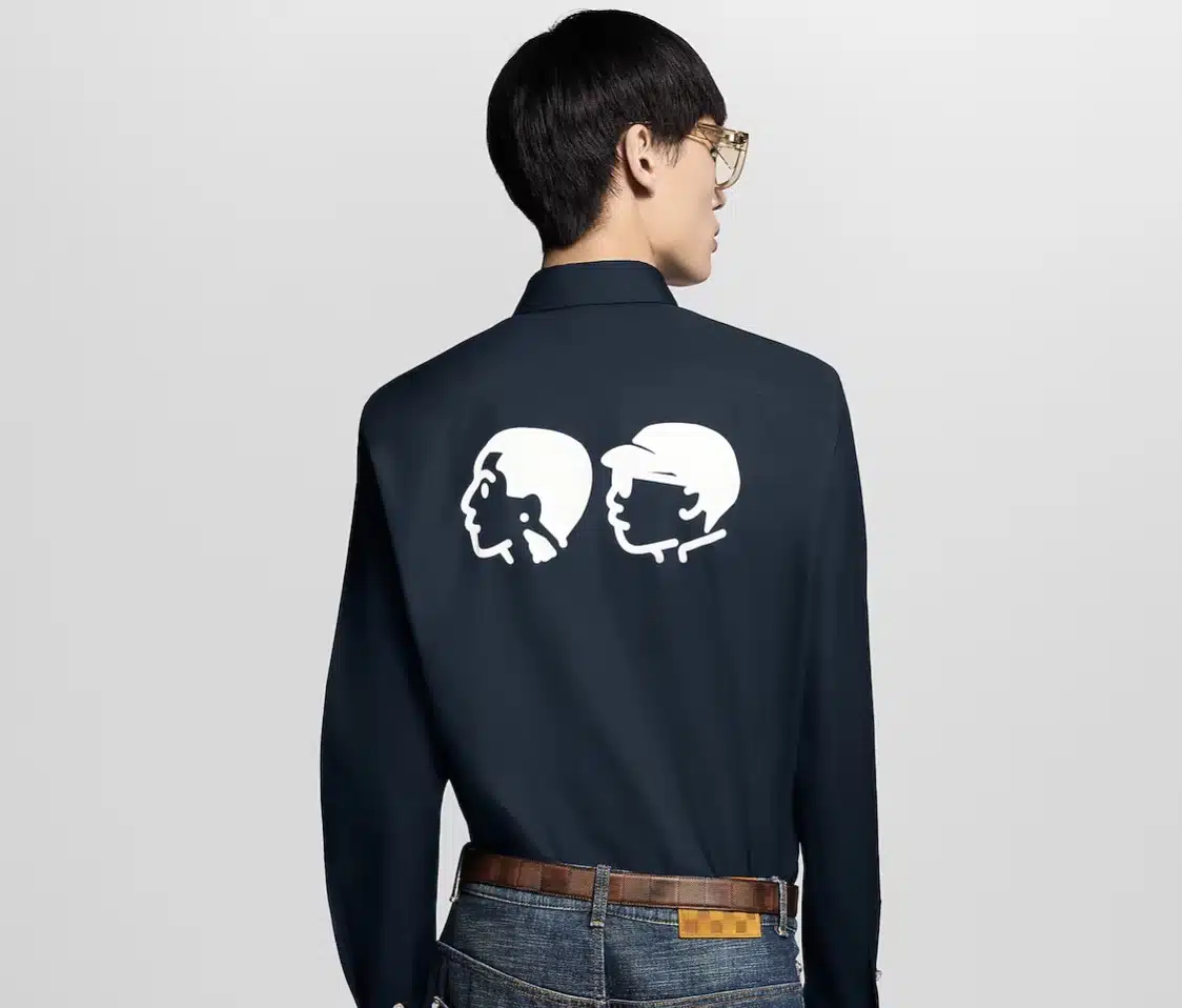 Printed Signature Long-Sleeved Shirt - Image 2