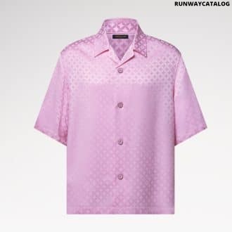Graphic Jacquard Short-Sleeved Shirt