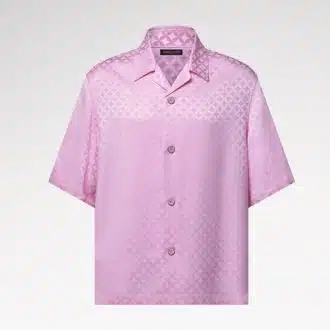 Graphic Jacquard Short-Sleeved Shirt
