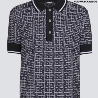 PB Labyrinth knit polo shirt
